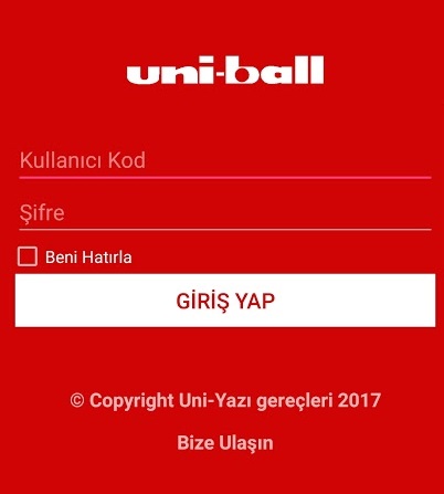 Uniball Mobil Aplicaton